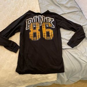 Long sleeve pink shirt